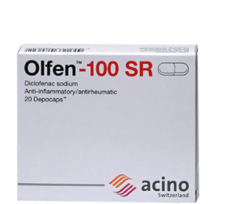 Olfen SR 100mg 20 Capsules Olfen SR 100mg 20 Capsules