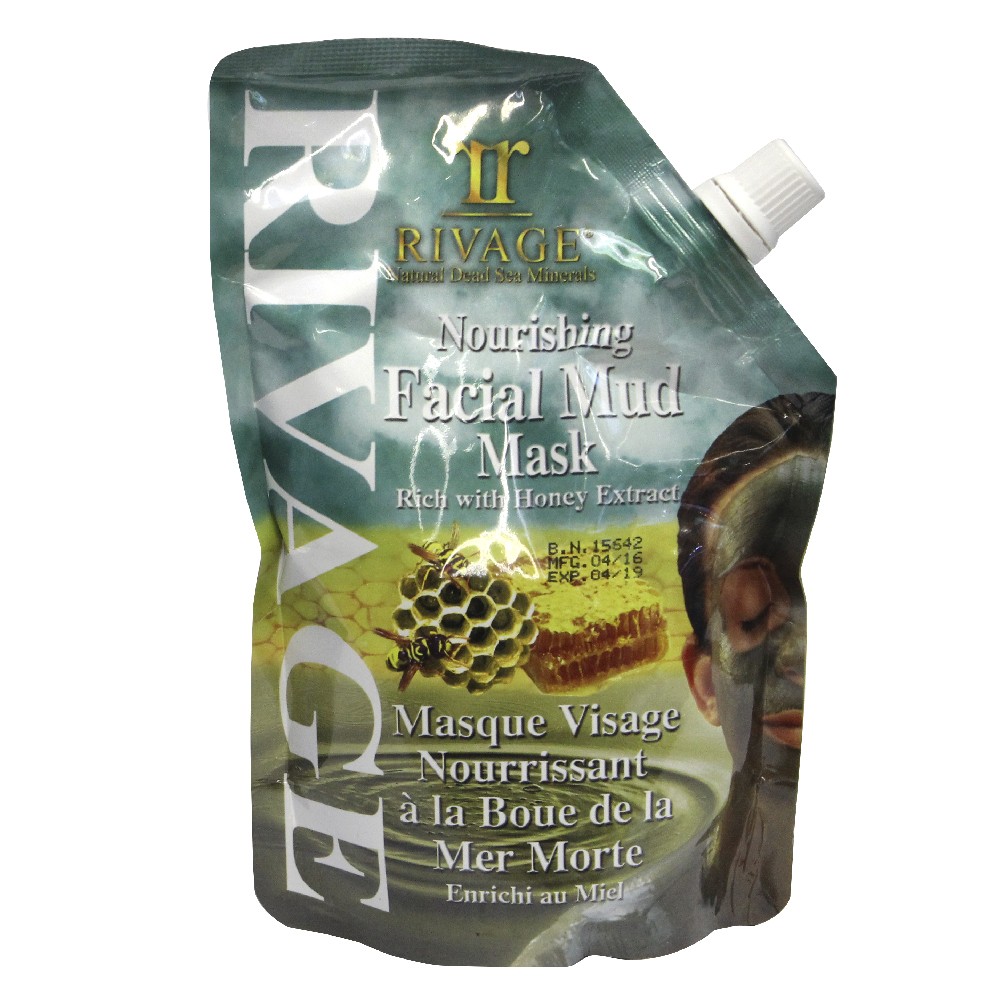 18928.jpg ماسك Rivage Dead Sea Honey Extract Facial Mud Mask 500g - الصورة 1