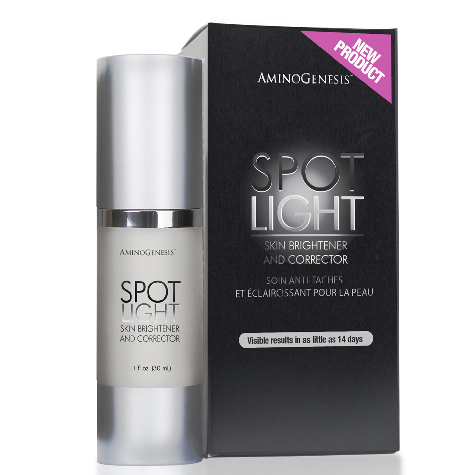 32261.jpg Aminogenesis Spot Light Brightener And Corrector Cream 30 ml - الصورة 1