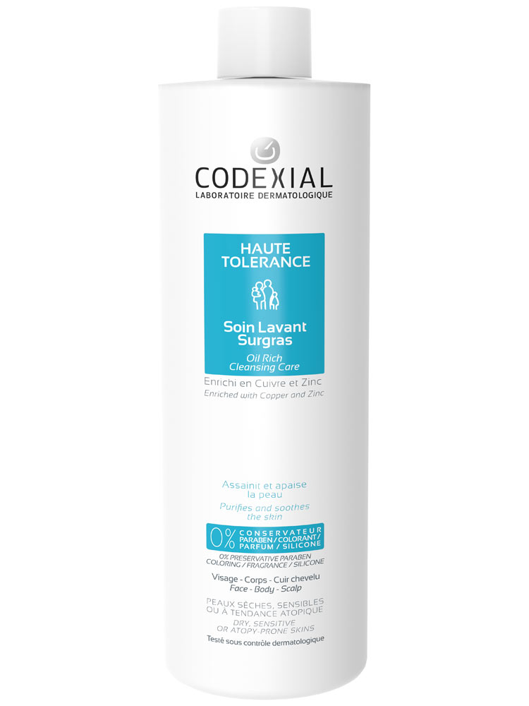 Codexial-Haute-Tolerance-Oil-Rich-Cleansing-Care-Gel-400-ml.jpg غسول البشرة Codexial Haute Tolerance Oil Rich Cleansing Care Gel 400 ml - الصورة 1