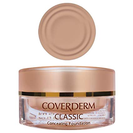 CoverDerm-Classic-SPF-30-Waterproof-Concealing-Foundation-Colour-2-15ml-1.jpg الفاونديشن CoverDerm Classic SPF 30 Waterproof Concealing Foundation Colour 2 15ml - الصورة 1