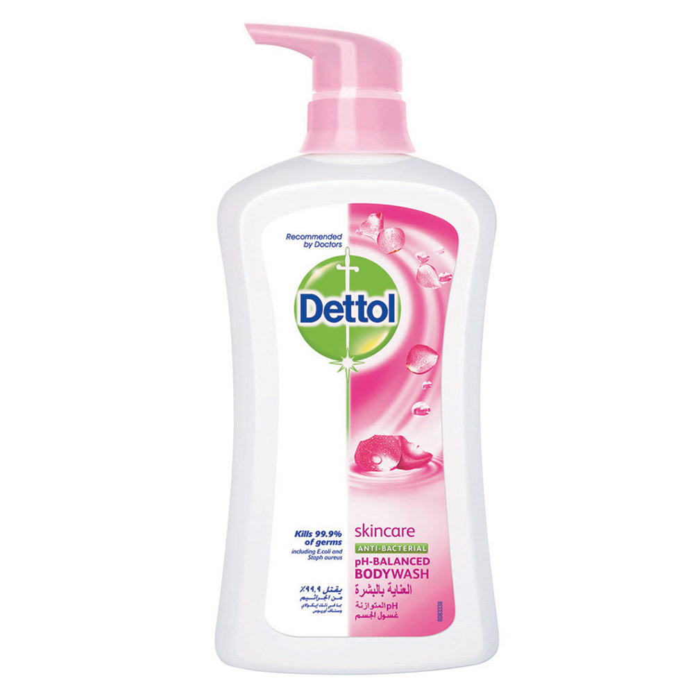 Dettol-skin-care-500-ml.jpg سائل الاستحمام Dettol Skincare Shower Gel 250ml - الصورة 1