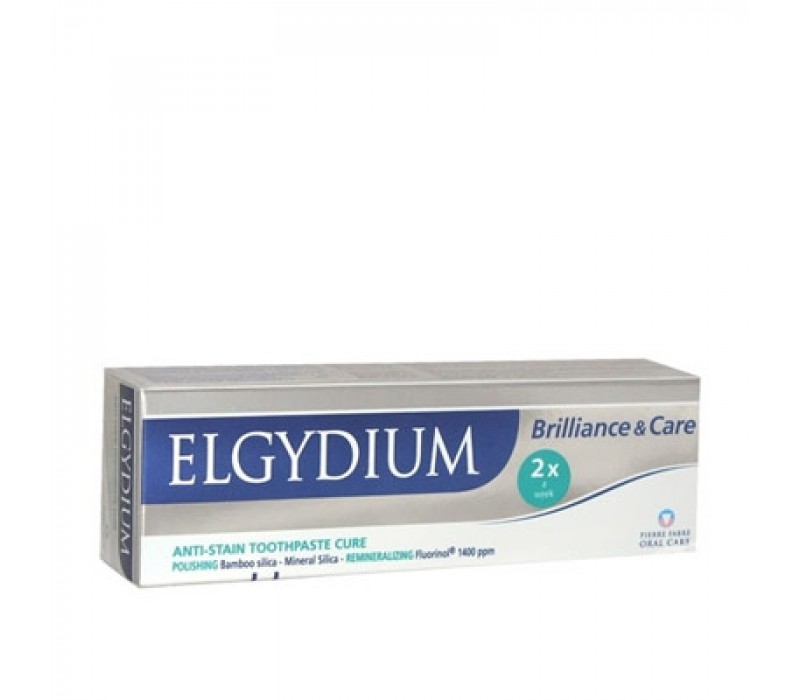Elgydium-Brilliance-Care-Anti-Stain-Toothpaste-30ml.jpg معجون الأسنان Elgydium Brilliance & Care Anti Stain Toothpaste 30ml - الصورة 1