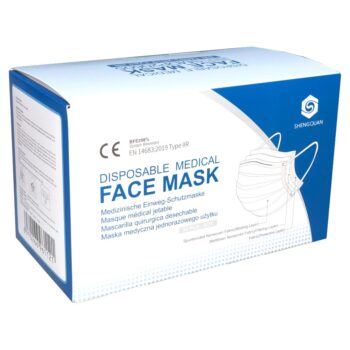 Face Mask Surgical Disposable - 1 Box