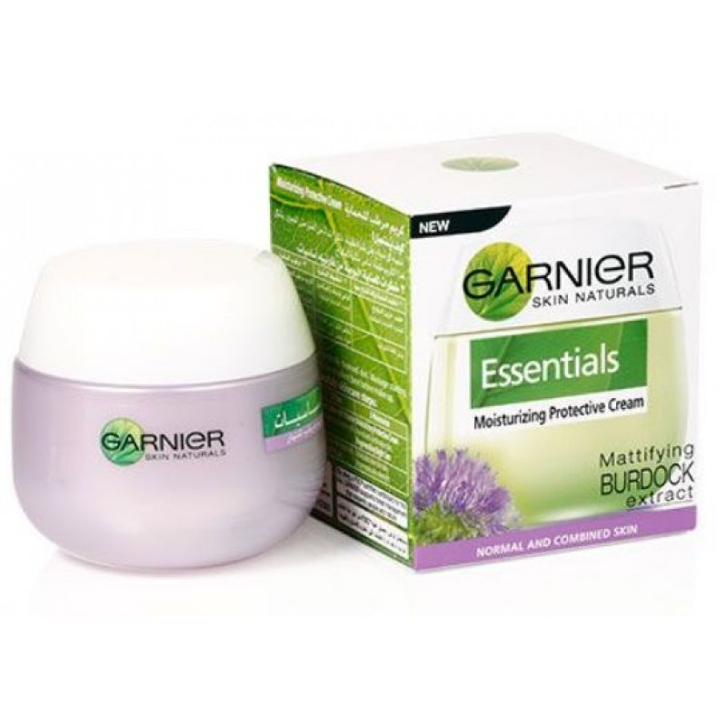 Garnier-Essentials-Burdock-Normal-To-Combination-Moisturising-Cream-50ml-Del.jpg ترطيب البشرة Garnier Essentials Burdock Moisturising Cream 50ml For Normal To Combination - الصورة 1