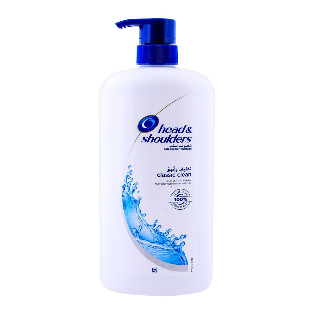 Head-Shoulders-Classic-Clean-Shampoo-1000ml.jpg شامبو الشعر Head & Shoulders Classic Clean Shampoo 1000ml - الصورة 1