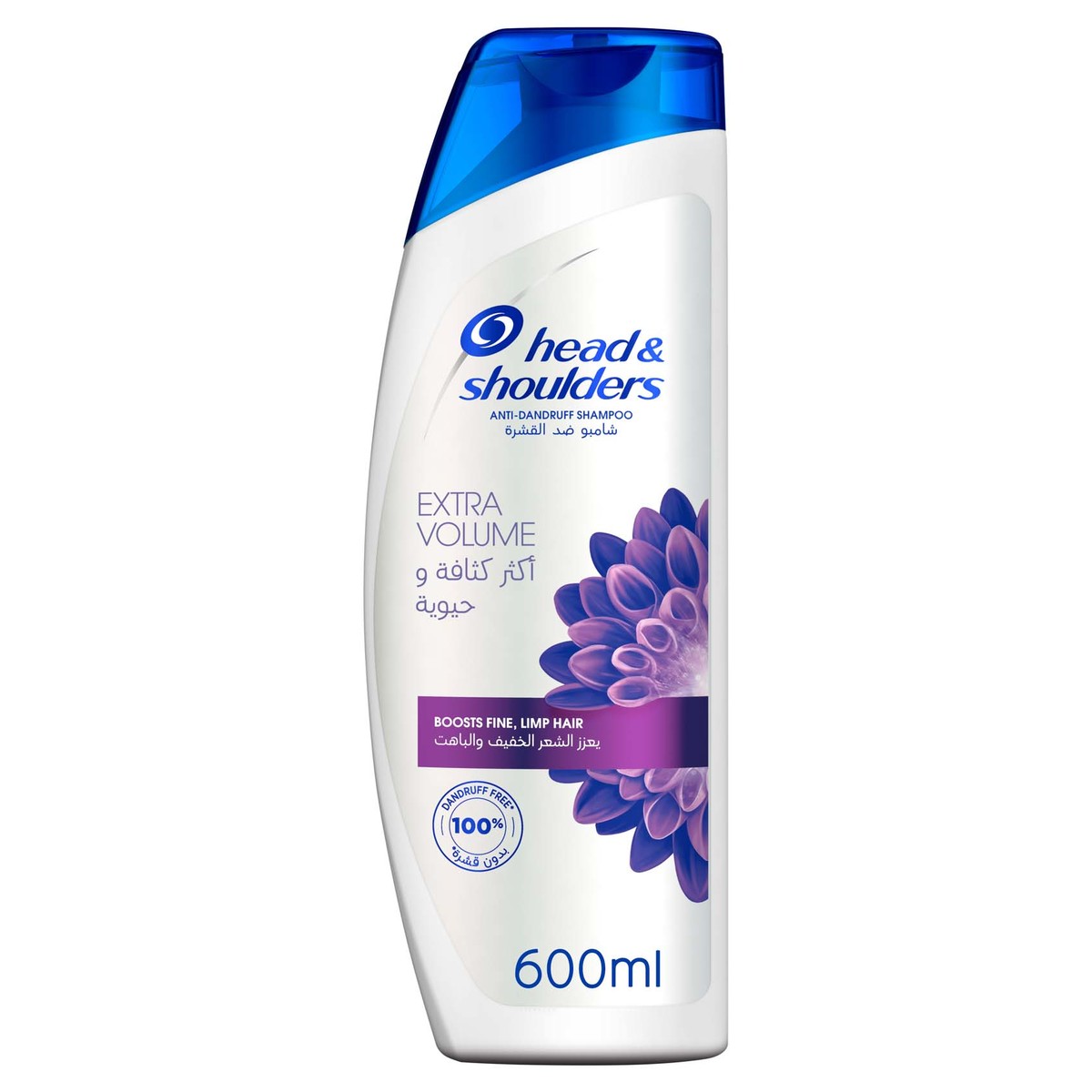 Head-Shoulders-Extra-Volume-Shampoo-600-ml.jpg شامبو الشعر Head & Shoulders Extra Volume Shampoo 600ml - الصورة 1