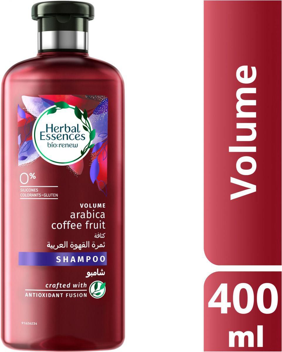 Herbal-Essences-Bio-Renew-White-Arabica-Coffee-Fruit-Shampoo-400ml.jpg شامبو الشعر Herbal Essences Bio Renew White Arabica Coffee Fruit Shampoo 400ml - الصورة 1