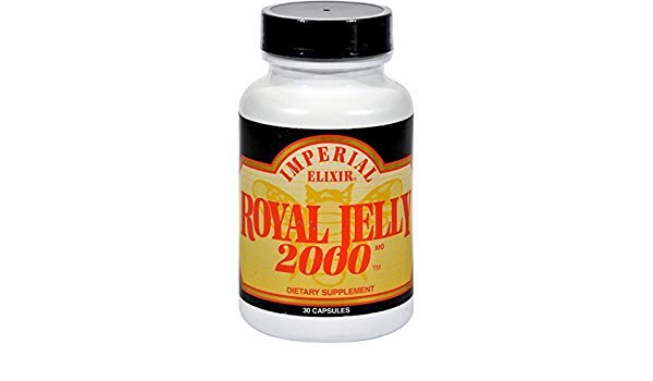 Imperial-Elixir-Royal-Jelly-2000mg-30-Cap.jpg Imperial Elixir Royal Jelly 2000mg 30 Capsule - الصورة 1