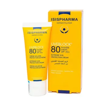 Isis Uve Sunblock Spf 80 Invisible Cream 40ml