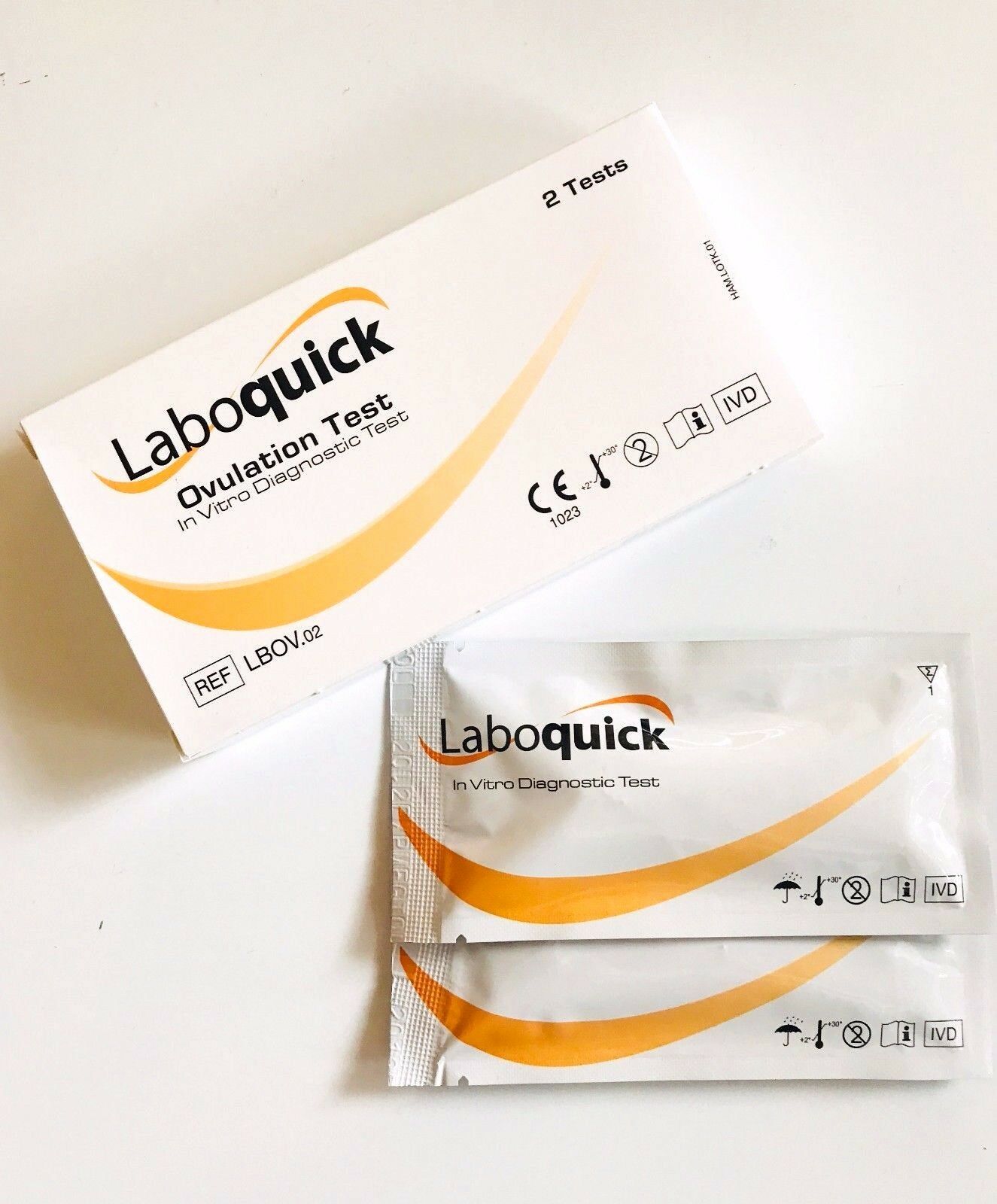 Laboqiuck-Ovulation-Test-2-Pcs-Del.jpg فحص الاباضة Laboqiuck Ovulation Test 2 Pcs - الصورة 1