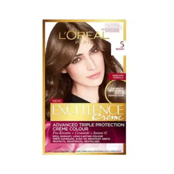 Loreal Excellence Hair Color Shade 5-Natural Brown