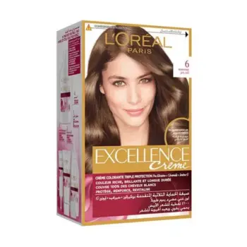 Loreal Excellence Hair Color Shade 6-Dark Blonde