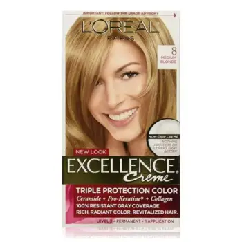 Loreal Excellence Hair Color Shade 8-Light Blonde