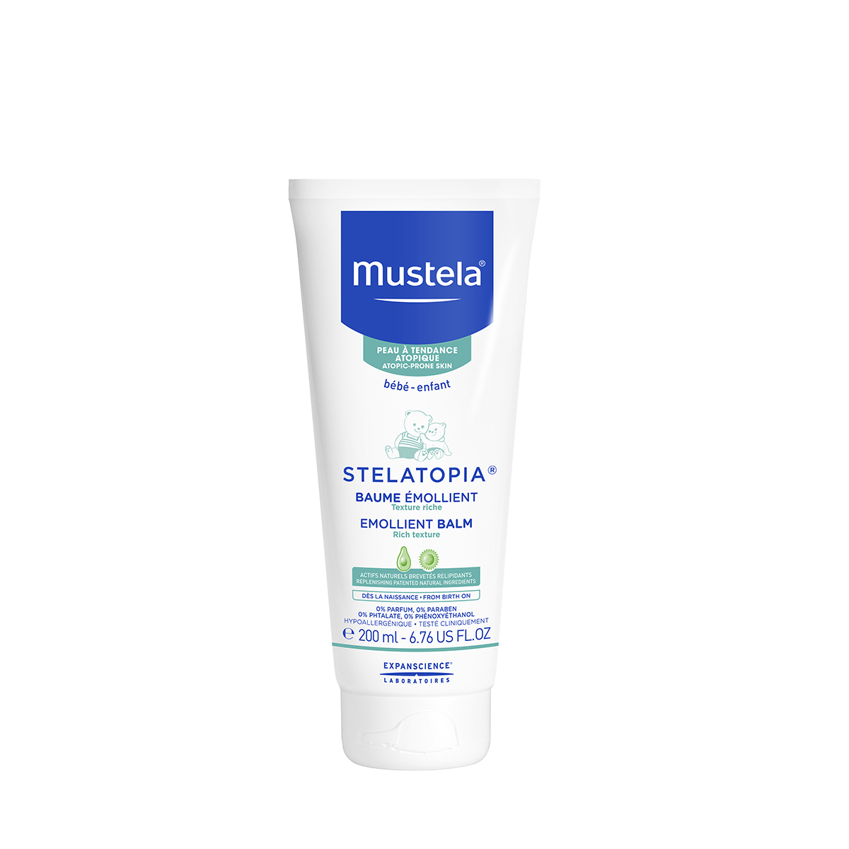 Mustela-Stelatopia-Emollient-Baby-Balm-200-ml.jpg مرطب الاطفال Mustela Stelatopia Emollient Baby Balm 200 ml - الصورة 1