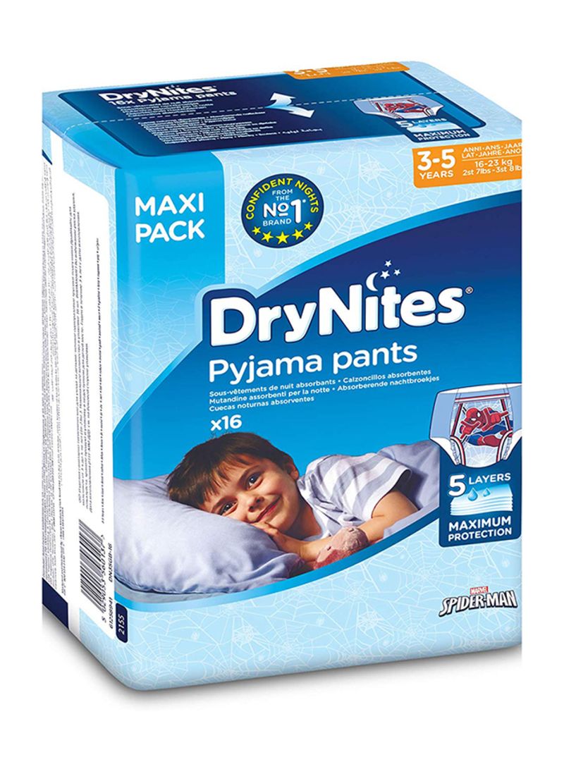 N27248101A_2.jpg فوط الأطفال Drynites For Boy (3-5) Years 16 Underwear Diapers -Spider man - الصورة 1