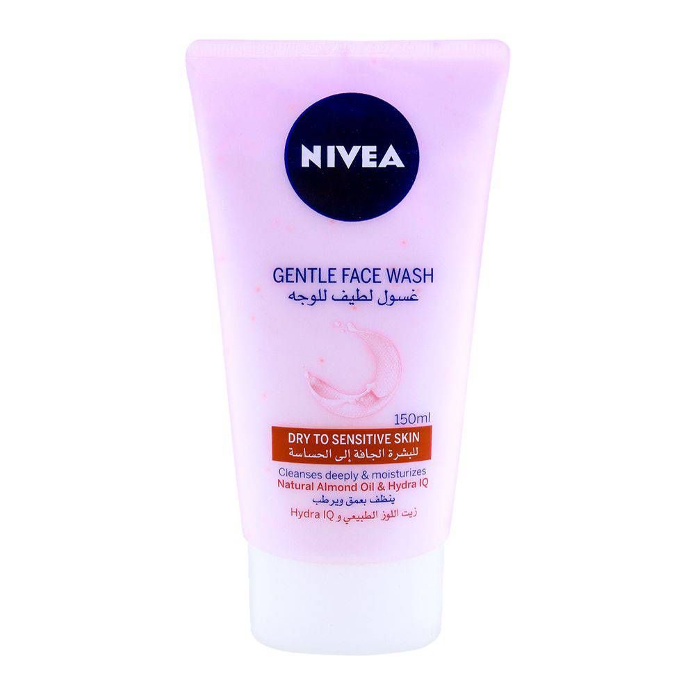 Nivea-Gentle-Wash-For-Dry-To-Sensitive-Skin-150ml.jpg غسول البشرة Nivea Gentle Face Wash 150ml - الصورة 1