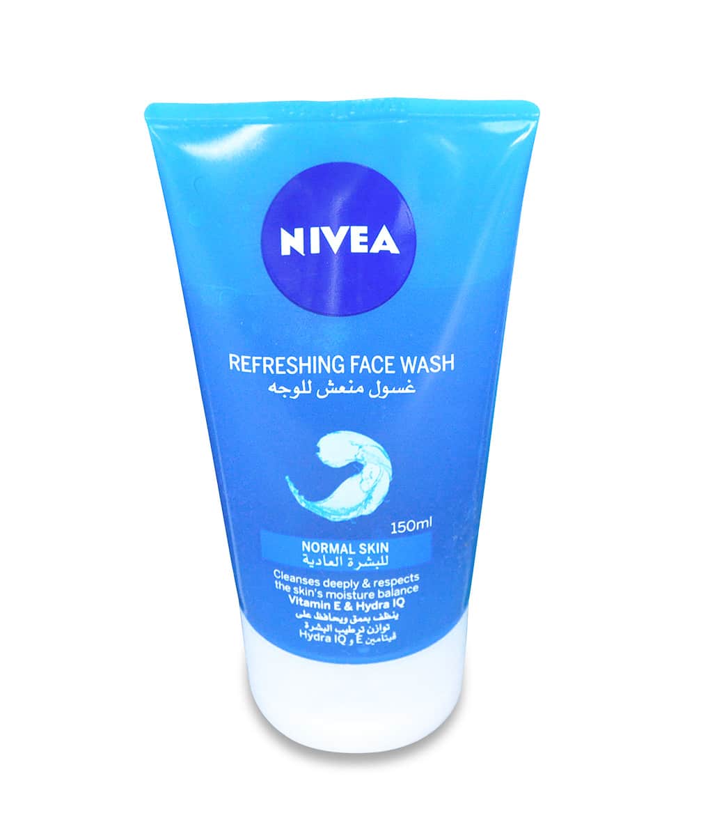 Nivea-Refreshing-For-Normal-Skin-Wash-150ml.jpg غسول البشرة Nivea Refreshing For Normal Skin Wash 150ml - الصورة 1