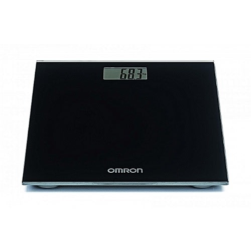 Omron-Digital-Personal-Weight-Scale-HN289-black.jpg جهاز قياس الوزن Omron Digital Personal Weight Scale HN289 - Black - الصورة 1