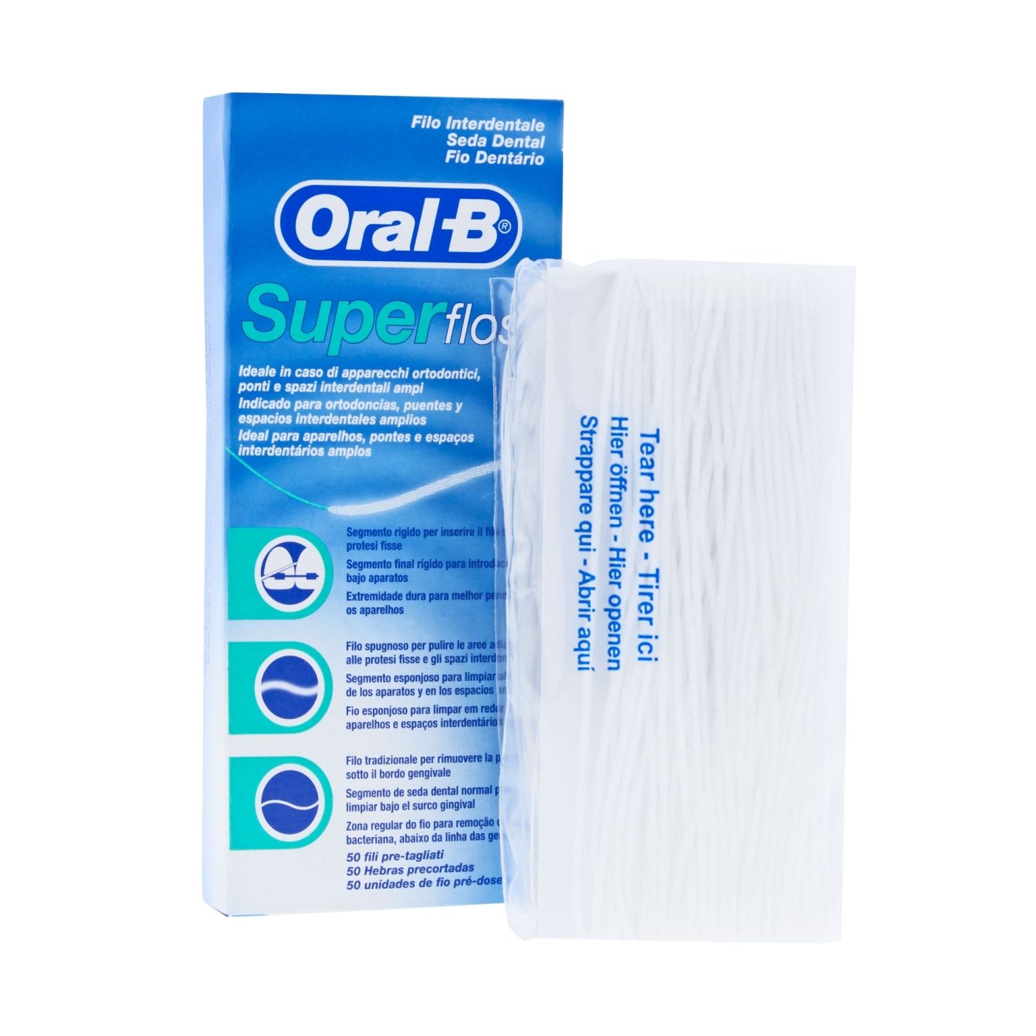 Oral-B-Super-25-Dental-Floss.jpg Oral B Super 25 Dental Floss - الصورة 1