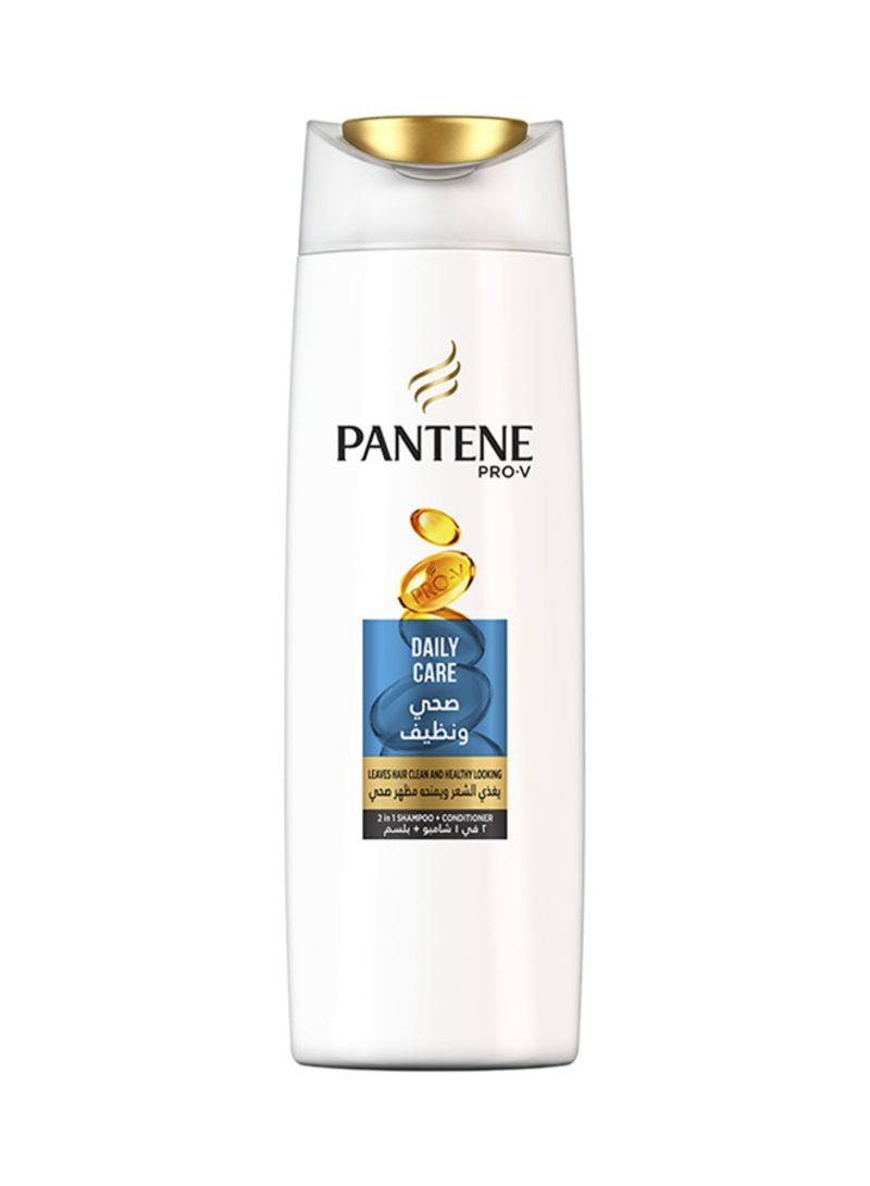 Pantene-Pro-V-2-in-1-Daily-Care-Shampoo-600ml.jpg شامبو الشعر Pantene Pro-V 2 in 1 Daily Care Shampoo 600ml - الصورة 1