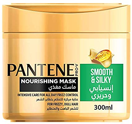 Pantene-Pro-V-Milky-Smooth-and-Silky-Intensive-Care-Nourishing-Mask-300-ml.jpg ماسك الشعر Pantene Pro-V Milky Smooth and Silky Intensive Care Nourishing Mask 300 ml - الصورة 1