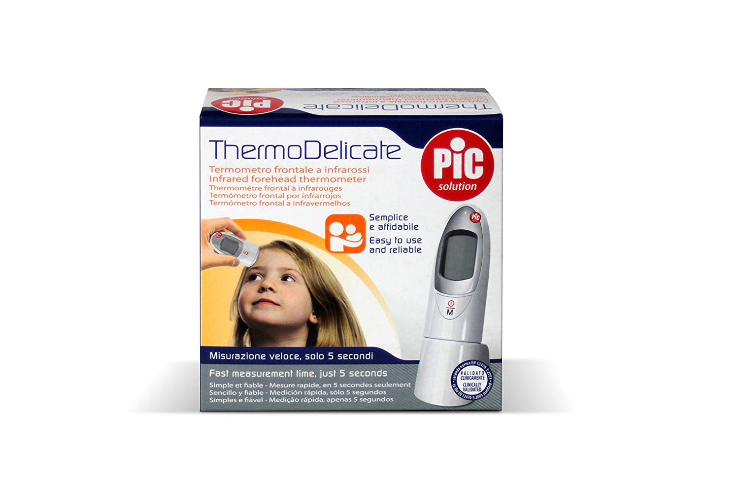 Pic-Thermo-Delicate-Infrared-Thermometer-1710001.jpg ميزان قياس الحرارة Pic Thermo Delicate Infrared Thermometer 1710001 - الصورة 1