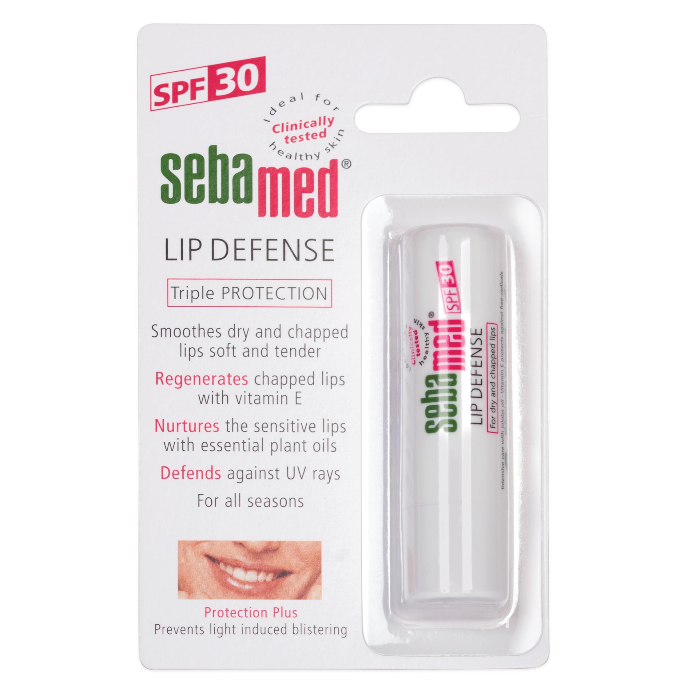 Sebamed-Baby-Lip-Balm.jpg لترطيب الشفاه Sebamed Lip Defence Balm 2.4g - الصورة 1