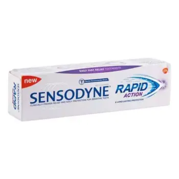 Sensodyne Rapid Action With Flouride Toothpaste 75Ml
