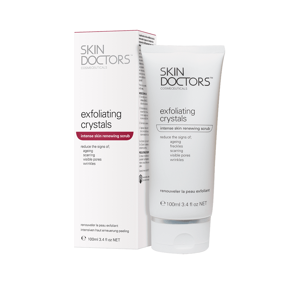 Skin-Doctors-Exfoliating-Crystals-Scrub-100ml.png مقشر البشرة Skin Doctors Exfoliating Crystals Scrub 100ml - الصورة 1