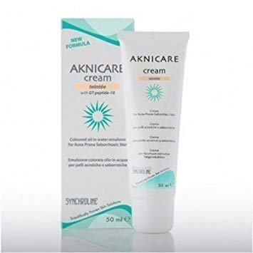 Synchroline-Aknicare-Light-Tinted-Cream-50ml.jpg ترطيب البشرة Synchroline Aknicare Light Tinted Cream 50ml - الصورة 1