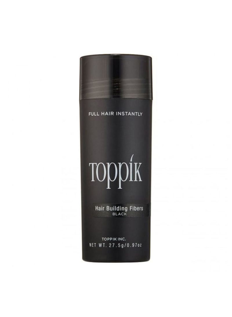 Toppik-Colored-Hair-Building-Fibers-Black-27.5g.jpg Toppik Colored Hair Building Fibers Black 27.5g - الصورة 1