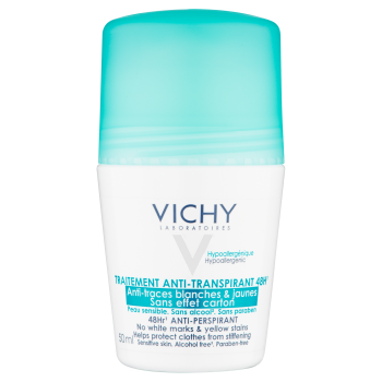 Vichy Antiperspirant Deo Roll On Sensitive unscented 48H 50ml