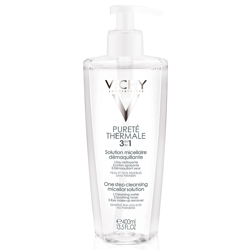 Vichy-Thermale-3-In-1-Cleansing-Micellar-Solution-400ml.jpg غسول البشرة Vichy Thermale 3 In 1 Cleansing Micellar Solution 400ml - الصورة 1