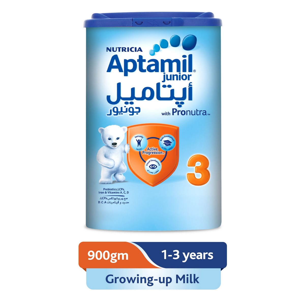 aptamil-3-infant-milk-900g.jpg حليب الأطفال Aptamil 3 Infant Milk 900g - الصورة 1