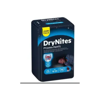 فوط الأطفال Drynites For Boy (3-5) Years 16 Underwear Diapers -Spider man