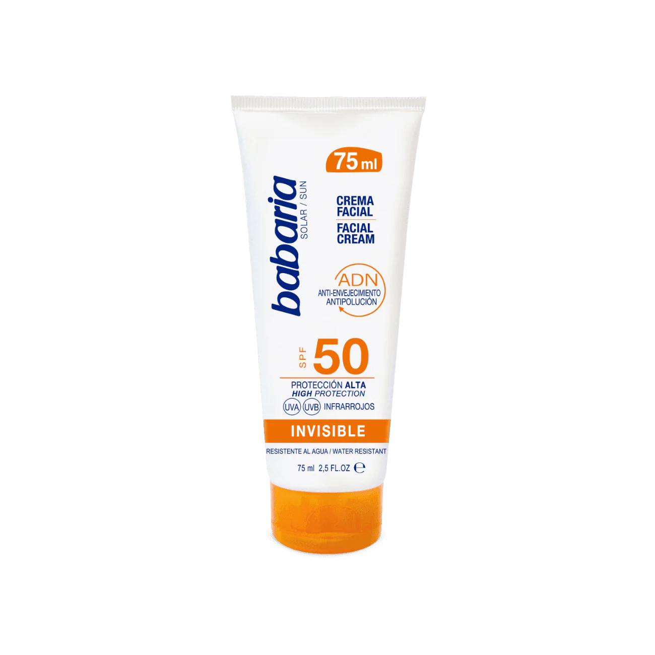 Babaria (Invisible) Sunblock SPF 50 Cream 75 ml Babaria (Invisible) Sunblock SPF 50 Cream 75 ml
