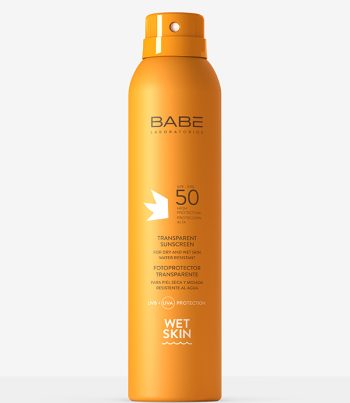 Babe Transparent Wet Skin Sunblock SPF 50 Spray 200ml