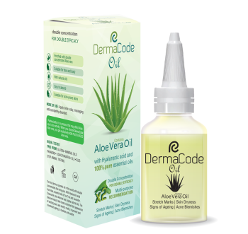 Derma Code Aloe Vera & Hyaluronic Acid Oil 50ml