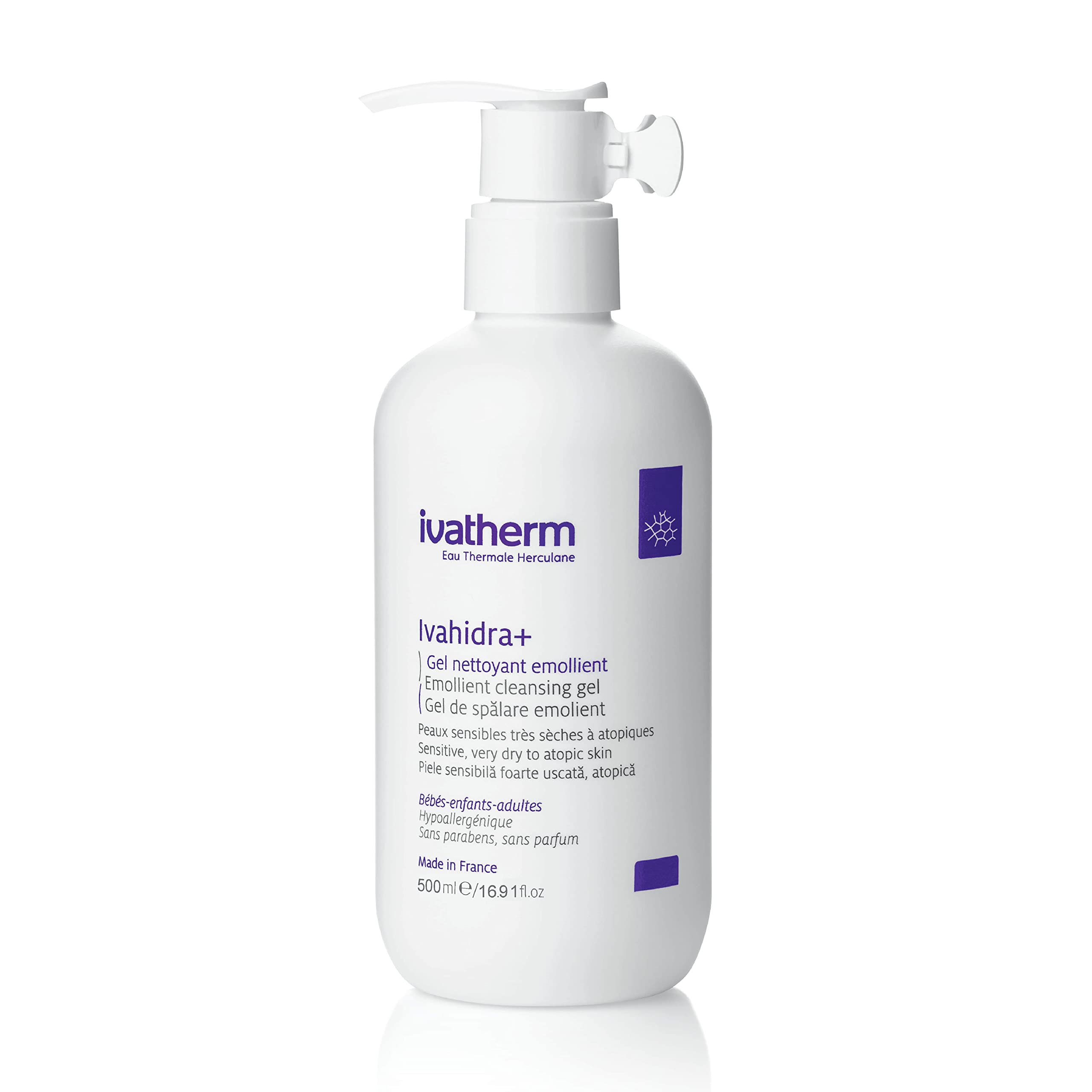 Ivatherm Ivahidra+ Emollient Cleansing Gel 250ml Ivatherm Ivahidra+ Emollient Cleansing Gel 250ml