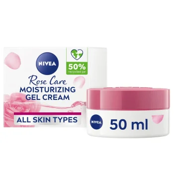Nivea Rose Care Moisturising Gel Cream 50ml