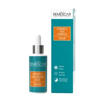 Remescar Vit C 45% + Hyaluronic Acid Serum 30ml