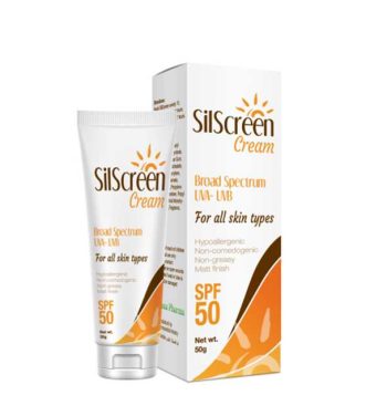 Silscreen Sunblock Spf 50+ Cream 50 g