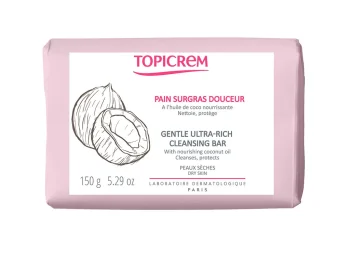 Topicrem Gentle Ultra Rich Cleansing Soap Bar 150g
