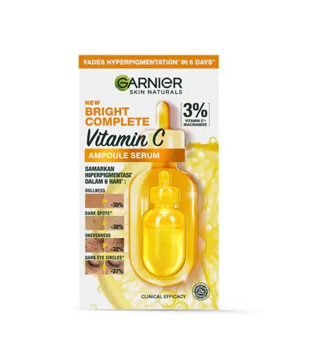 Garnier Fast Bright Vitamin C Serum Amp Garnier Fast Bright Vitamin C Serum Amp