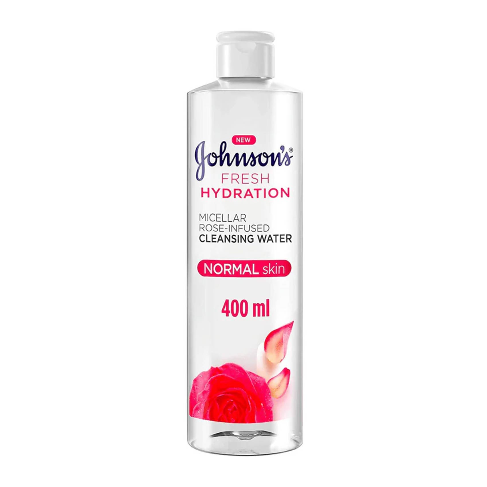 Johnsons Fresh Hydration Micellar Rose Water Make Up Remover 400ml Johnsons Fresh Hydration Micellar Rose Water Make Up Remover 400ml