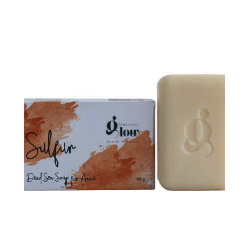 Natural Glow Dead Sea Sulfur Soap Bar 100g Natural Glow Dead Sea Sulfur Soap Bar 100g