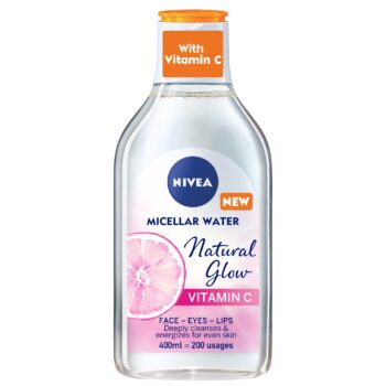 Nivea Natural Glow Micellar Water With Vit C 400ml