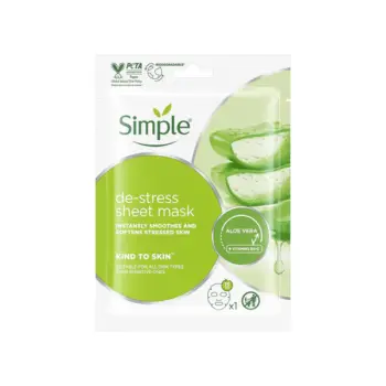 Simple De-Stress Sheet Mask
