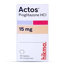 Actos 15mg 30 Tablets